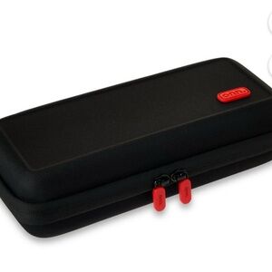 Onn Black and Red Hard Shell Nintendo Switch Case